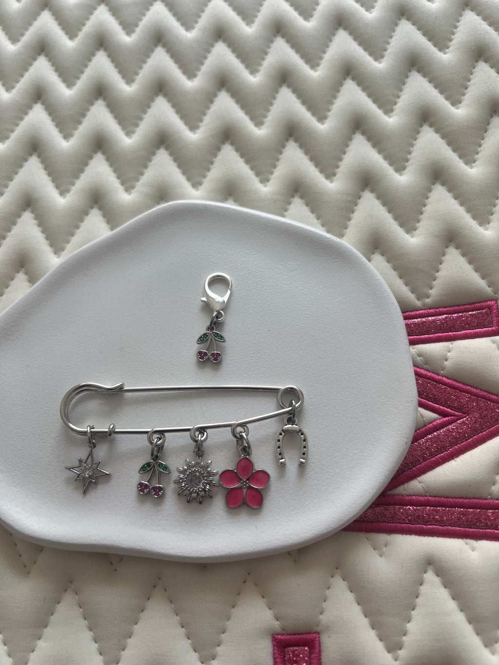 🍒✨ Cherry Chic Diamond (ARGENT)