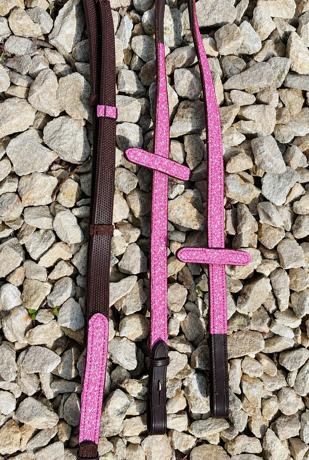 Précommande Rênes pailletées en cuir marron ou noir 🤎🖤